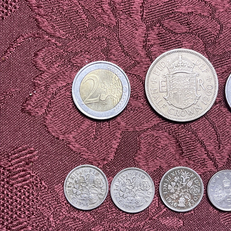 Assorted Foreign Coins - Estate Find Lot Of 34 Coins And Medals Exactly As Shown - Image 2 of 4