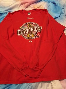Boston Red Sox 2007 World Series Champions T-Shirt Size 2XL
