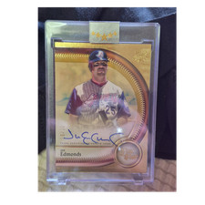 2025 Topps Five Star Autographs Jim Edmonds #FSA-JE Gold /10 Angels