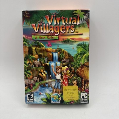 VIRTUAL VILLAGERS A New Home PC Game CD-ROM Time Management NEW