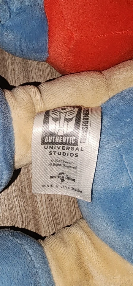 Transformers Optimus Prime The Ride 17" Universal Studios Plush Figure Autobots - Image 4 of 4