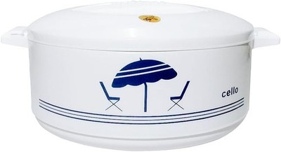 Cello Chef 1500 Deluxe Insulated Hot-Pot Capacity: 1250 ML Approx., White