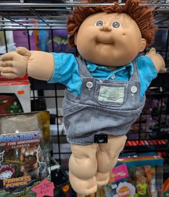 Cabbage Patch Kids Doll Vintage 1985 Xavier Roberts Boy Brown Hair Brown Eyes