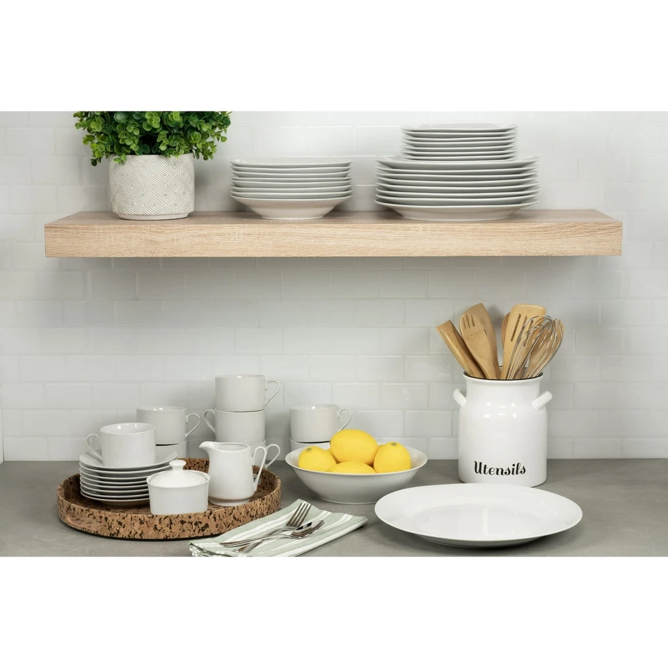 JUEGO DE VAJILLA 10 STRAWBERRY STREET REDONDO 45 PIEZAS - BLANCO Foto 2 de 4