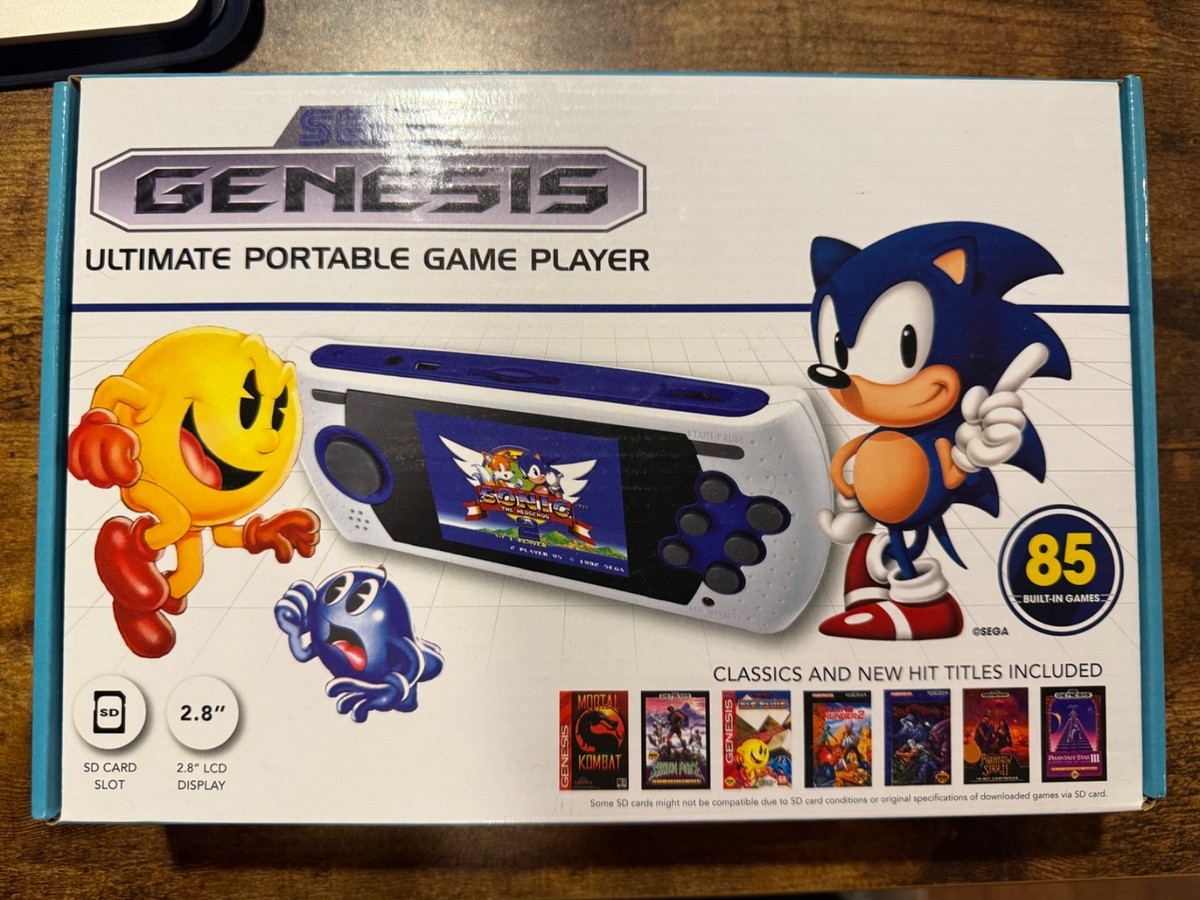 SEGA Genesis Ultimate Portable Game Player with 85 Games - White