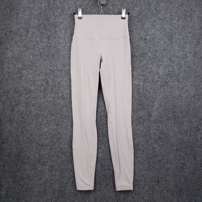 Lululemon Align Pant Leggings Womens 4 Gray High Waisted Athletic Yoga Lounge