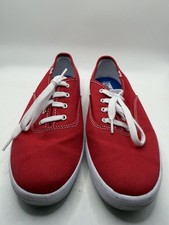 Keds Women s Red Classic Lace-Up Sneakers Size 6