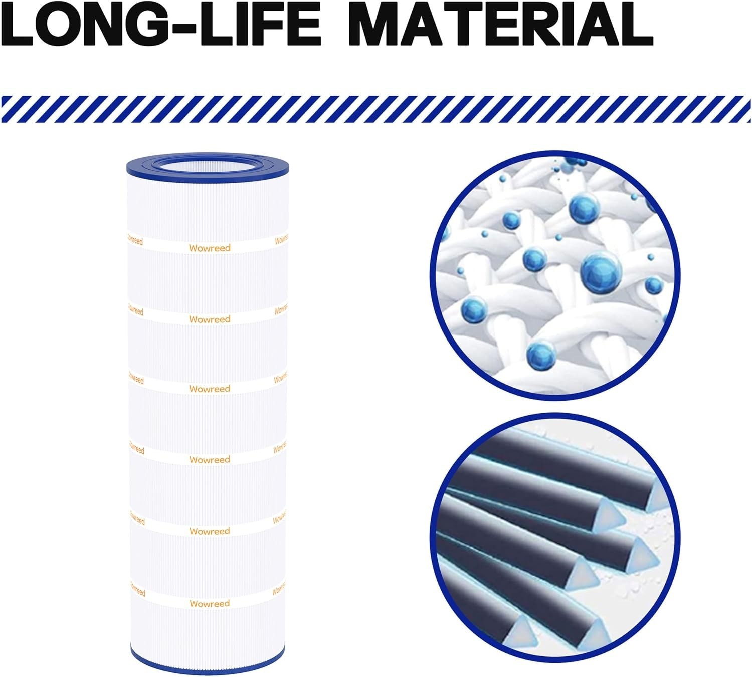 Pool Filter Cartridge Cc150 Pap150 R173216 C-9415 Replacement, 150 Sq Ft, 1-Pack