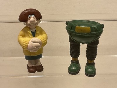 Wallace und Gromit U.K. 1989 2 x Figur: Wendolene + Techno Hose