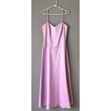 Nicole Miller sz 12 Pink spaghetti strap formal gown dress