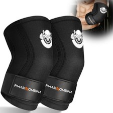 Weightlifting Elbow Brace 1 Pair , Elbow Sleeve With Dual Pressurization Desi...