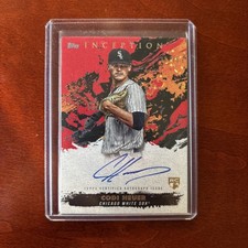 2021 Topps Inception Red Rookie Card Auto /75 Codi Heuer White Sox RC #RESA-CH