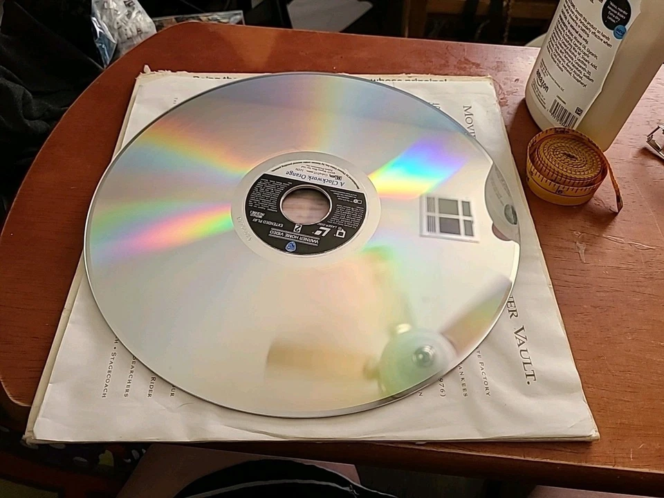 Clockwork Orange Laserdisc 2 Disc Extended Play LD Stanley Kubrick Foto 4 de 4