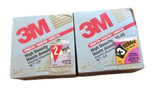 3M DS HD 3.5" Diskettes Formatted IBM High Density. Lot Of 2. NEW  SEALED.