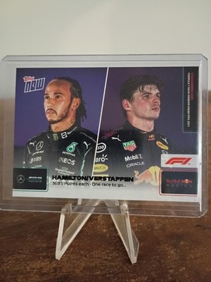 2021 Topps Now F1 Hamilton/Verstappen  #078