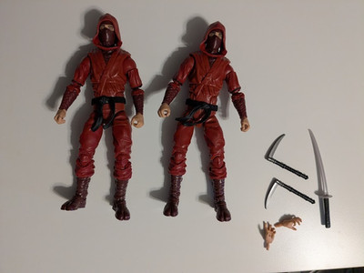 Hand Ninja lot (x2) Marvel Legends READ DESCRIPTION