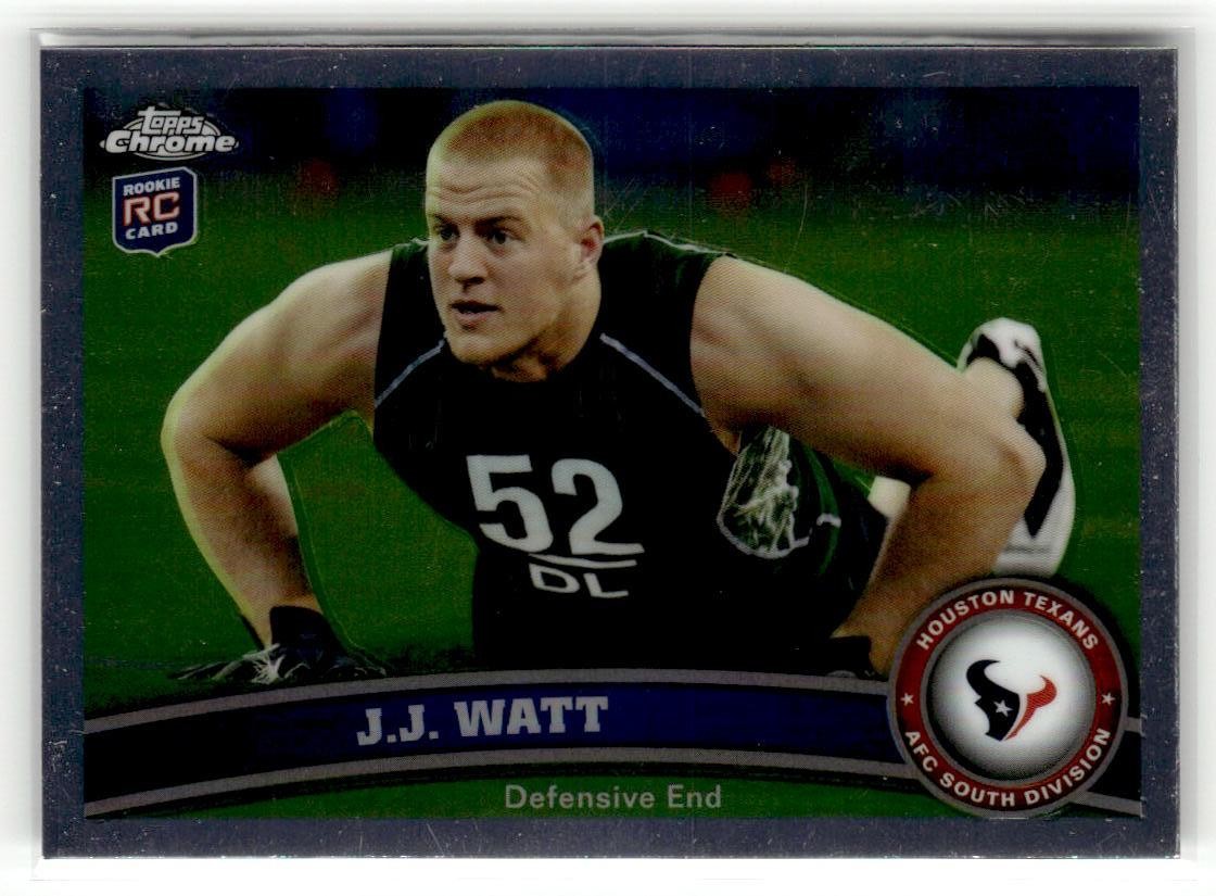 2011 Topps Chrome #104 J.J. Watt RC ROOKIE
