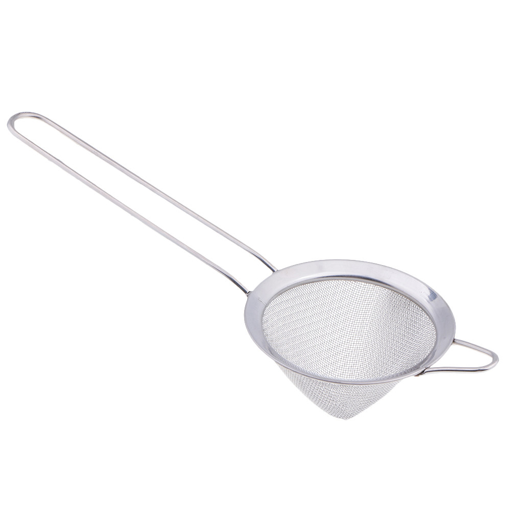 Stainless Steel Wire Fine Mesh Oil Strainer Sieve Colander 9cm eBay