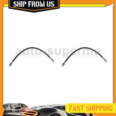 2x Sunsong Brake Hose Line Rear For 1983-1991 GMC B6000 8.2L