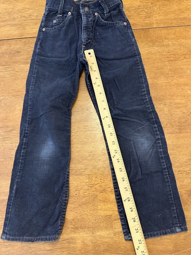 Vintage Levi's Corduroy Jeans Size 8 Orange Tab USA 416-1517 - Picture 8 of 9