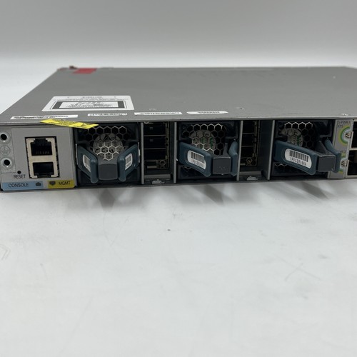 Cisco WS-C3850-48F-L - 48 Ports PoE - Fully Managed Ethernet Switch. For Parts - Picture 9 of 11