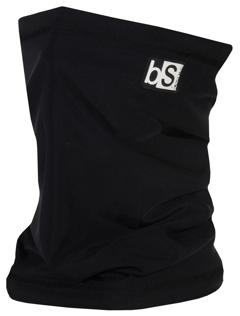 BlackStrap Adult Dual Layer Tube Neck Warmer Facemask Solid Black