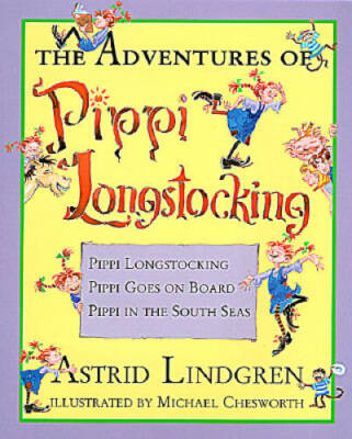 The Adventures of Pippi Longstocking - Hardcover By Lindgren, Astrid - GOOD