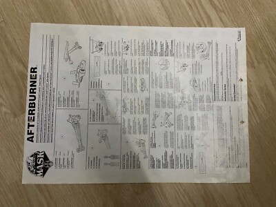 Mask Kenner Afterburner Complet 1985 Europe