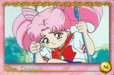 Sailor Moon World Carddass EX 2 Vintage Japan 2002 Trading Card N 6 - Chibiusa