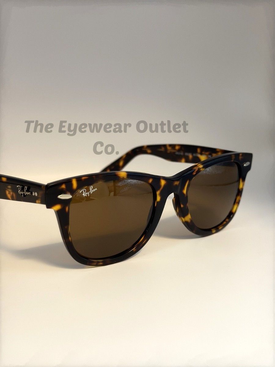 Ray-Ban (Store Display) Wayfarer Brown Lens RB2140 Tortoise Brown RB2140 Original Wayfarer Classic Tortoise Brown Classic B-15  main image 4