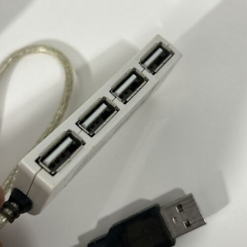 Rock Band USB 2.0 4-Port Hub Adapter Dongle VP-H209B Tested Working - Picture 3 of 3