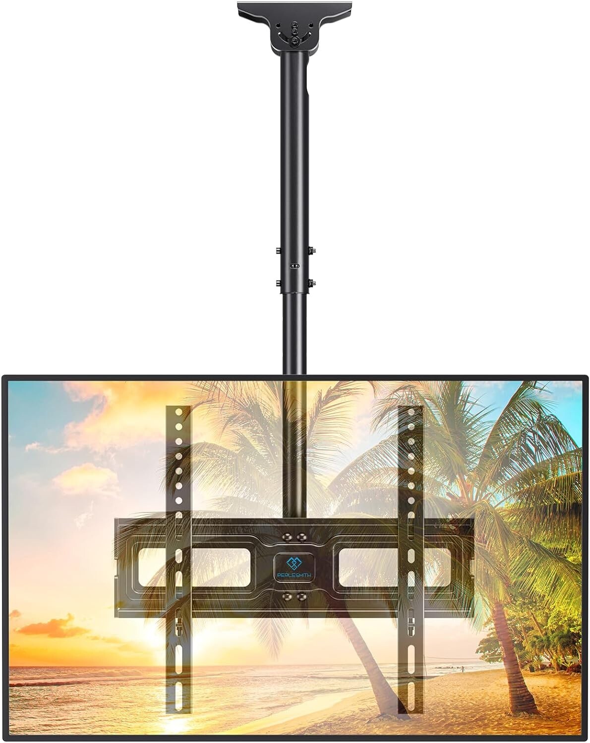 Ceiling TV Mount for 26-65 Inch Flat Screen Displays Hanging Adjustable Ceiling-image