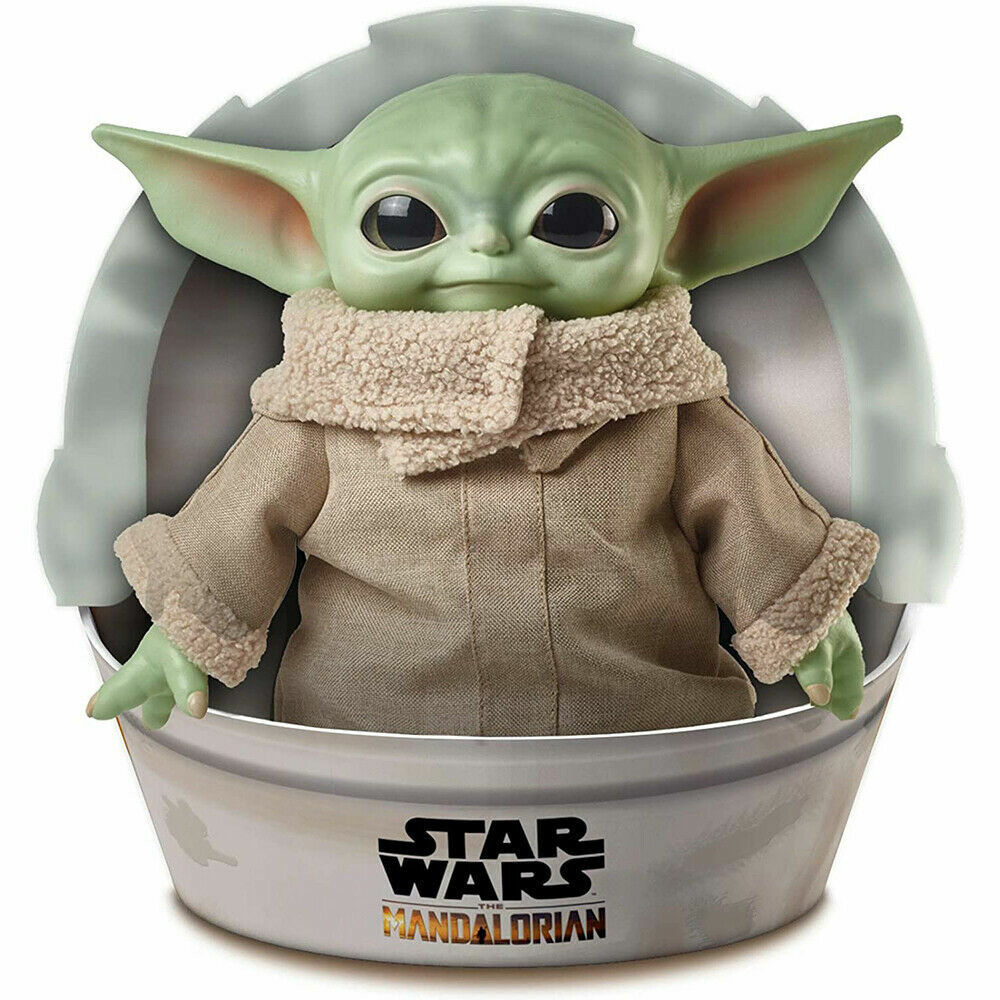 Mattel Star Wars Mandalorian The Child Baby Yoda Plush Toy 11 Inch