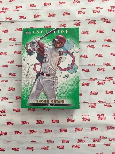 2022 Topps Inception - Green #50 Shohei Ohtani
