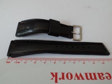 Vintage Soft Diver Rubber Strap 19mm Swiss Made New Old Stock