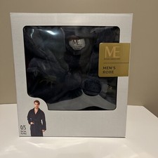 Modern Expressions Men  s Robe Blue One Size