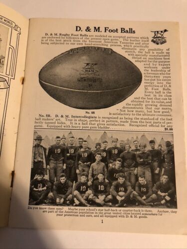 1918-1919 Draper & Maynard Herbst & Winter Sportware Katalog Ausführbarer Zustand - Bild 3 von 14