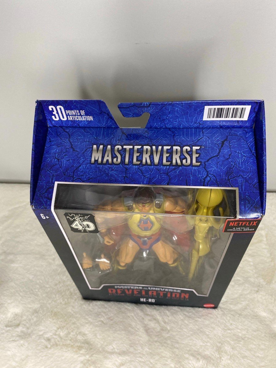 Masters Of The Universe Masterverse Revelations - Figura Azione He-Ro 18 Cm - 5
