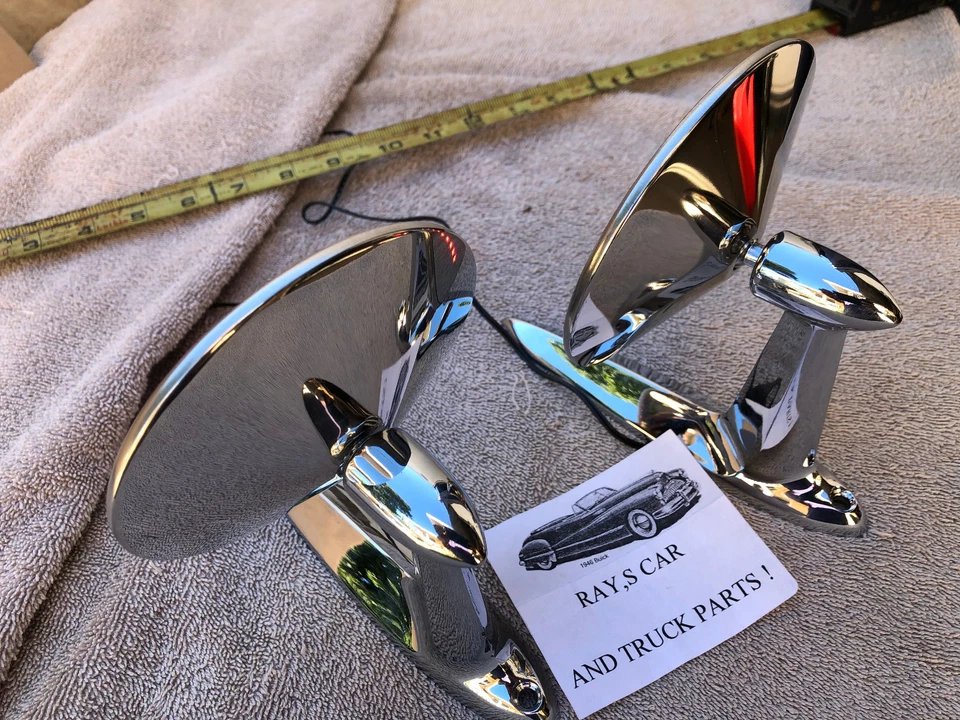 1955 1956 1957 CHEVROLET BEL AIR / 210 / NOMAD /  L.E.D DOOR MIRRORS ! - Image 4 of 4