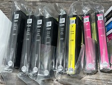 Lot of 8 Genuine Epson 410 Photo Black Magenta Yellow New Sealed Free SH