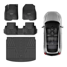 LASFIT Floor Mats for Honda CR-V 2023-2026 Custom TPE Cargo Mat Floor Liners