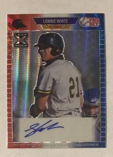 2021 Pro Set Metal RWB Wave Auto Lonnie White XRC - Pirates 4/4