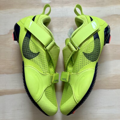 Nike Superrep Cycle Indoor Cycling Shoe Neon Yellow Mens Size 6.5