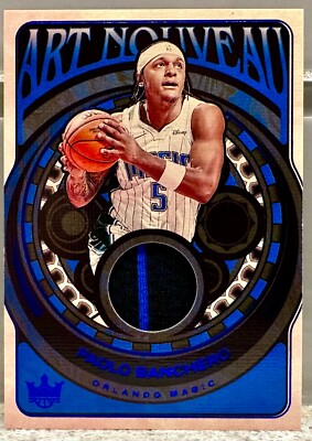 JERSEY # MATCH! 2024-25 Court Kings GU Patch Paolo Banchero 5/25! MAGIC!