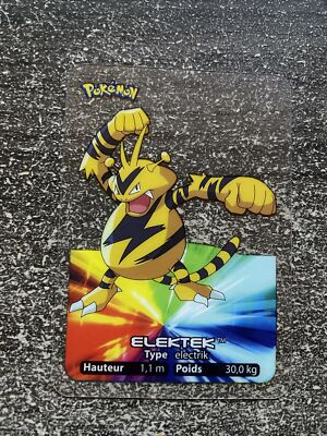POKÉMON LAMINCARDS CARD / CLEAR 2005 - #125 ELEKTEK