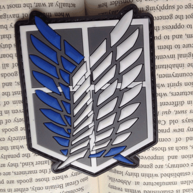 attack on titan patch set