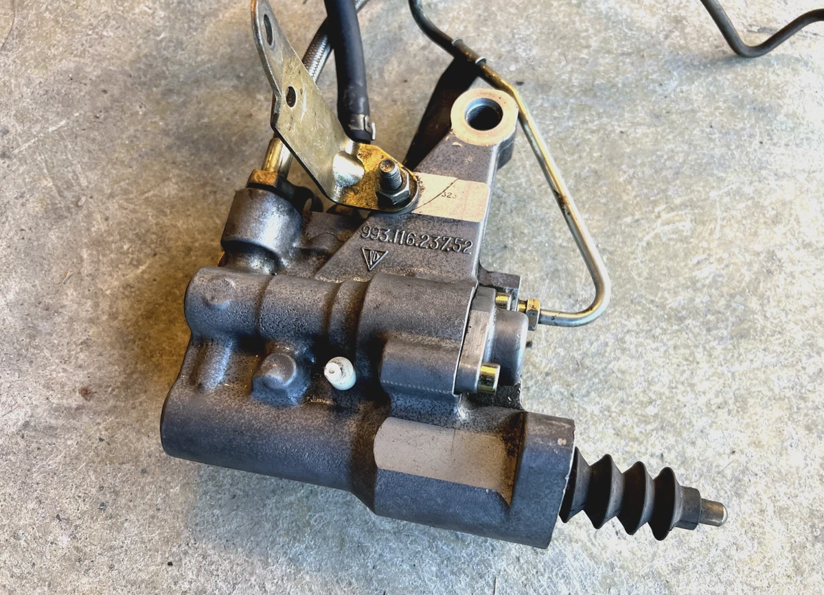 OEM Porsche 993 Turbo Clutch Slave Cylinder Hydraulic Master  