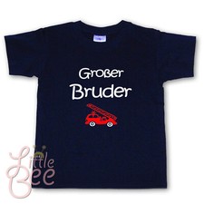 T Shirt mit Aufdruck Großer Bruder  Feuerweh...