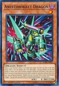 Anesthrokket Dragon - SDRR-EN007 - Common - 1st Edition x3 - Near Mint