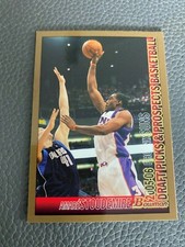 2005-06 Bowman Draft Gold Amare Stoudemire  #40  Rookie Card RC Suns